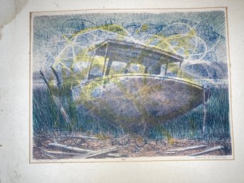 Time And Tide Signed Print By Edward R. Ferguson 58  16 X 20