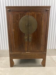IPDATE BELOW: 3/3/24-Chinese Antique Wedding Cabinet 68 X 43 X 23