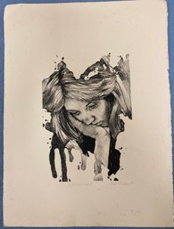 Syd Cross #1 Self Portrait Print 15 X 11