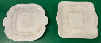 Wedge Wood Embossed Queens Ware 9 X 10