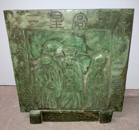 **1/27/23 UPDATED PHOTOS**  Chinese Blessing Gods:  Hok Lok Siew With Stand 10 X 10