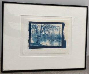 Signed Watercolor By Michael Fleking 8 X 10