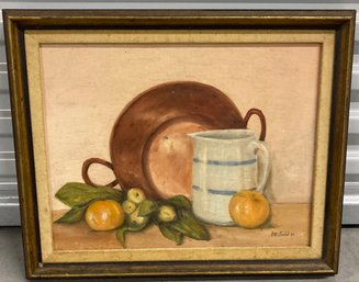 Oil On Canvas Signed By Pat Baird?  Circa 1971  14 X 18