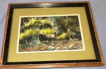 Watercolor By E. D. Pierce 6 X 9