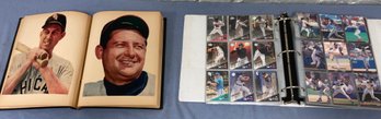 Lot Of Scrapbook Of Baseball And Trading Cards