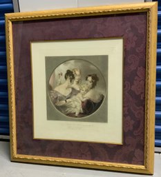 Framed Print The Rose Of The Boudoir 20 X 18