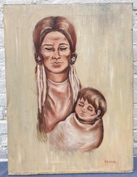 Oil On Canvas Signed By Pauline Sears
