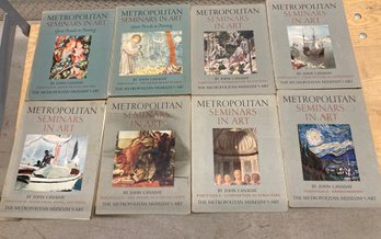 Lot Of Metropolitan Seminars In Art Book Set