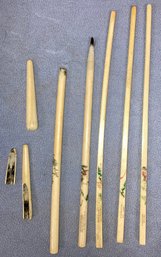 Oriental Hand Painted Brush Stems