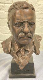 Teddy Roosevelt Vintage Commemorative Bust