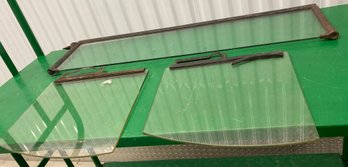 Model A Ford Windshield & Side Windows 37 X 10 & 13.5 X 14