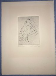 Artist Proof By Steve Stamas 1970 10 X 7