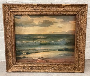 **UPDATED PHOTOS**  Oil On Canvas By Robert Wood 17 X 20