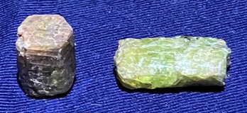 Two New Hampshire Beryl Heliodor Crystals 0.2 Ounces