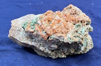 Nice Andradite Garnet On Hedenbergite Mineral Specimen 9.4 Ounces