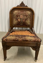 Antique Solid Oak Chair