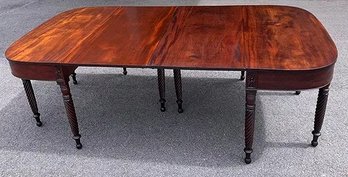 Sheraton Dropleaf/Banquet Dining Table C. 1820s