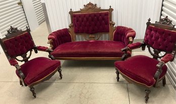 Victorian Sofa Set