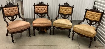 Set Of Four Victorian Chairs
