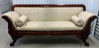 Antique Neo Classical Empire Sofa C. 1840-1850