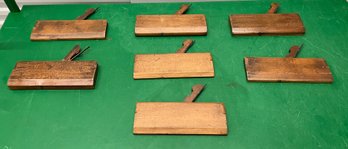 Antique Hardwood Cabinet And Moulding Planes (3)