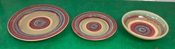 D. Lasser Ceramics 3 Piece Dinner Set (1)
