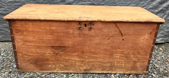 Custom Made Dovetailed Blanket Box