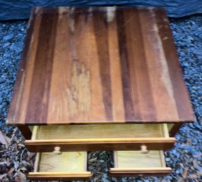 Cherry Side Table With Drawer (2)