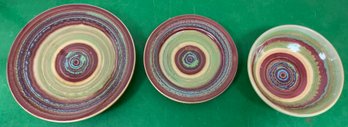 D. Lasser Ceramics 3 Piece Dinner Set (8)