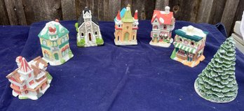 Assortment Of Christmas Village