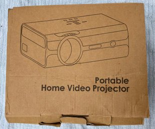 Portable Home Video Projector In Box