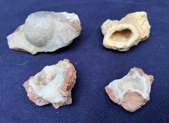 Lot Of Four Geodes
