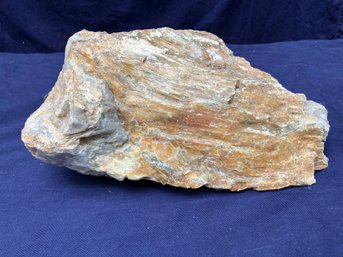 New Hampshire Brown & Orange Soapstone In Quartz Matrix  7.4 Pounds