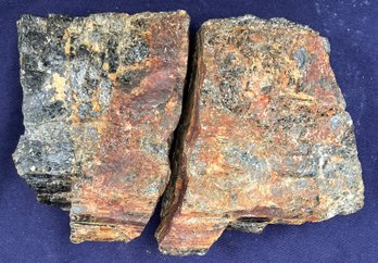 Large Black Schorl Tourmaline Specimen 2 Pounds