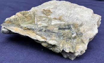 New Hampshire Kyanite On Quartz Matrix Specimen 1 Pound 2 Ounces