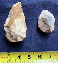 Two Very Nice Paleo-Indian/Archaic Period Hand Tools