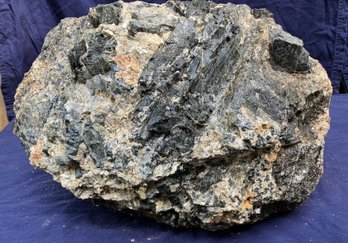 Giant Size New Hampshire Schorl Tourmaline In Quartz & Felspar Matrix  99 Pounds