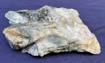 New Hampshire Kyanite On Quartz Matrix 10 Ounces