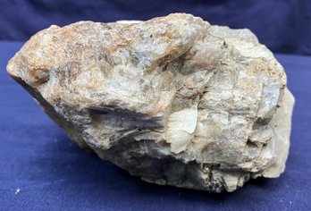 New Hampshire Sillimanite On Quartz Matrix 1 Pound 13 Ounces