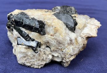 New Hampshire Schorl Tourmaline Splay 6.3 Ounces