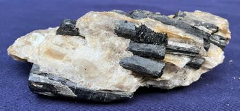 New Hampshire Schorl Tourmaline Splay In Matrix 5.1 Ounces