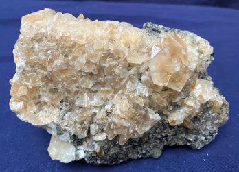 Fluorite And Tourmaline Specimen 2 Pounds 10 Ounces