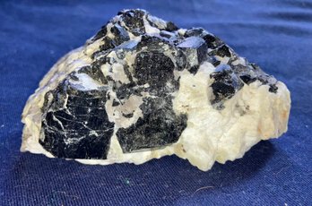 Black Tourmaline Crystal Cluster