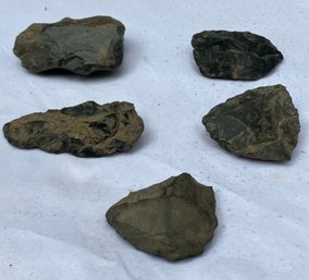 Assorted Paleo-Indian Tools And Blades