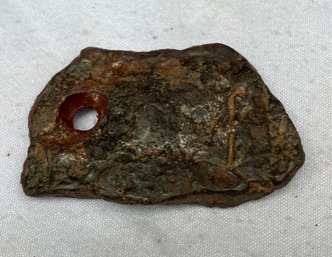 Native American Hand Drilled Pendant