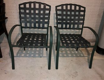 Pair Of Outdoor Patio Chairs