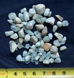 Tumbled Aquamarine From Alstead, NH