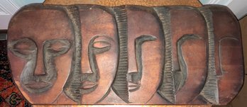 Wooden Carved Art Piece