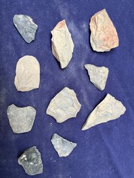 Assortment Of Artifacts And Tools From The Paleo-Indian/Archaic Period