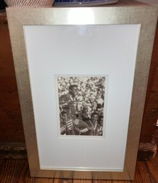 Framed Photo Of Carl Lewis 18 X 12